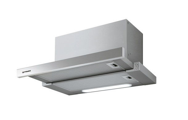 Pyramis Απορροφητήρας Συρόμενος Essential Turbo 60cm Inox (065017502)