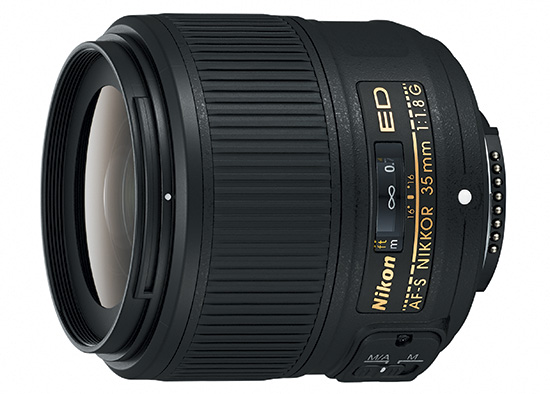 Nikon Φακός Ευρυγώνιος AF-S Nikkor 35mm f/1.8G ED (JAA137DA)(131859)