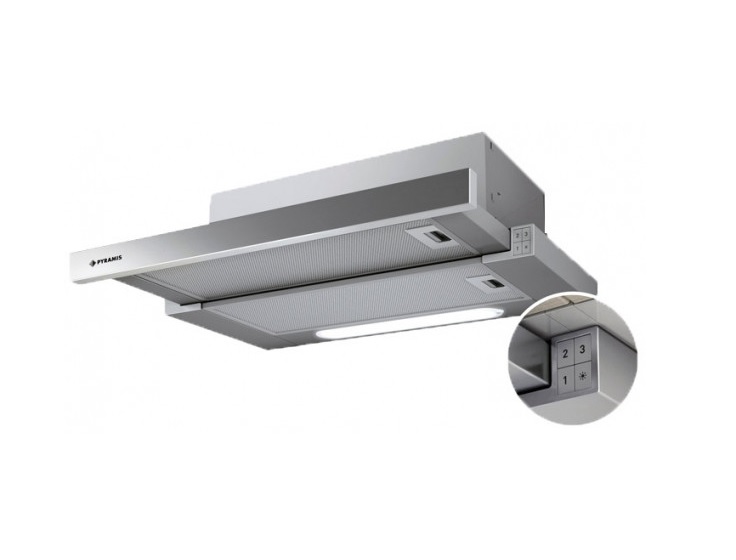 Pyramis Απορροφητήρας Συρόμενος Slim Turbo (065006401)