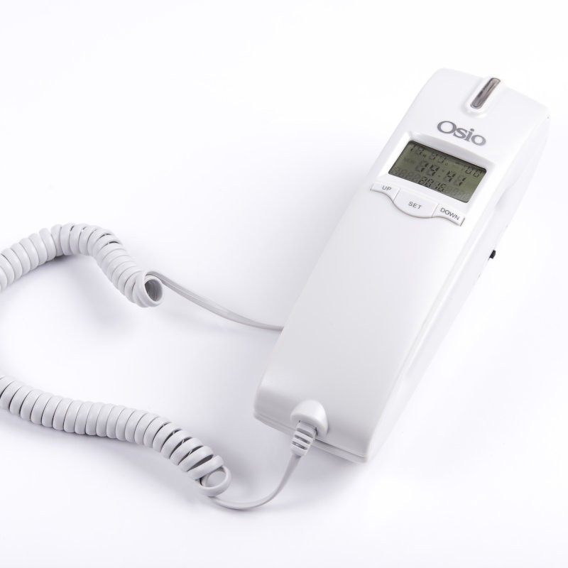 Osio Τηλέφωνο Ενσύρματο Display OSW-4650W (110087-0004) White