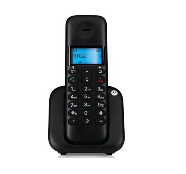 Motorola Ασύρματο Τηλέφωνο T301 Black 14587-9237