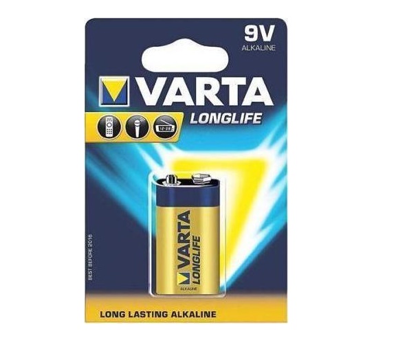 Varta Αλκαλική Μπαταρία Longlife 9V 4122 (1τμχ)
