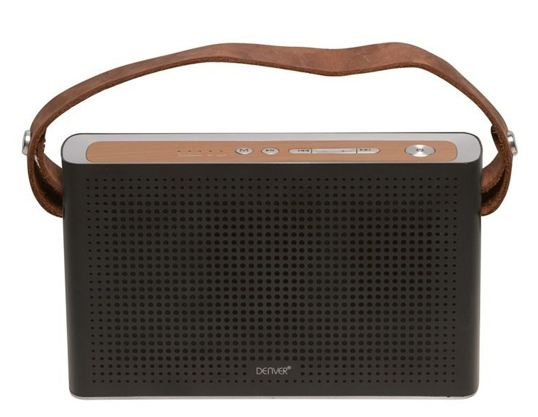Denver Ηχείο Bluetooth Με Επαναφορτιζόμενη Μπαταρία BTS-200 Black MK2