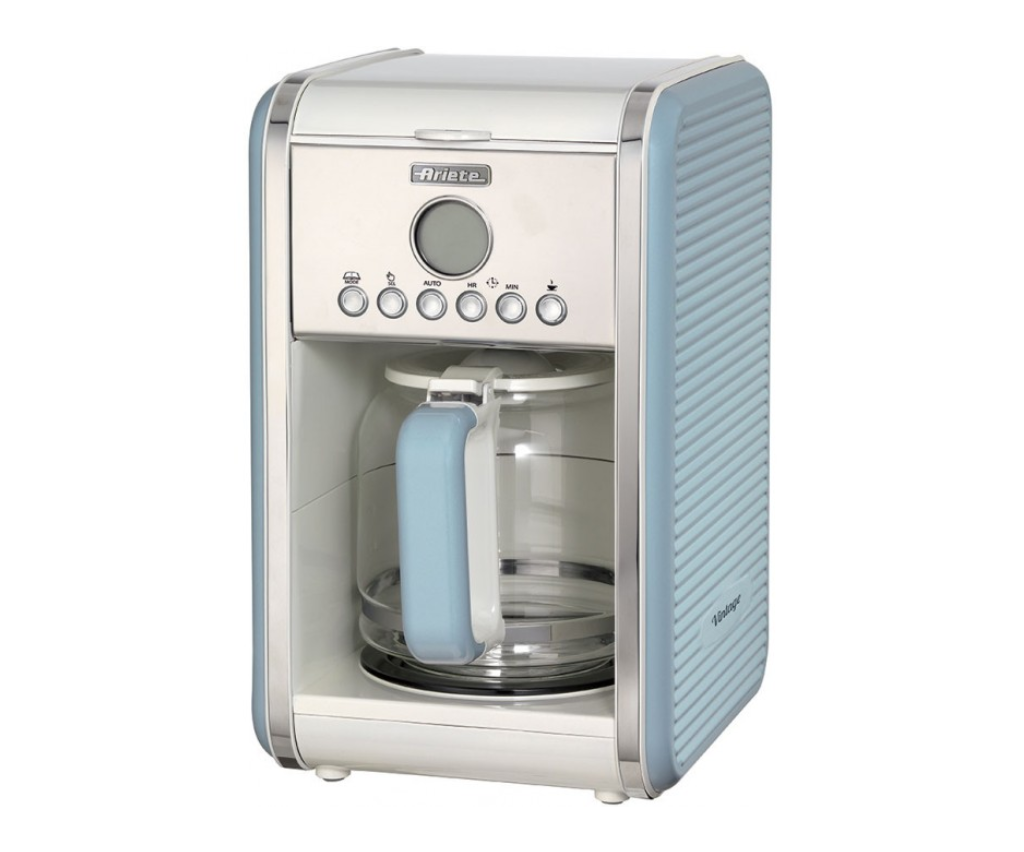 Ariete Καφετιέρα Φίλτρου 1342/05 Vintage Light Blue (78324)