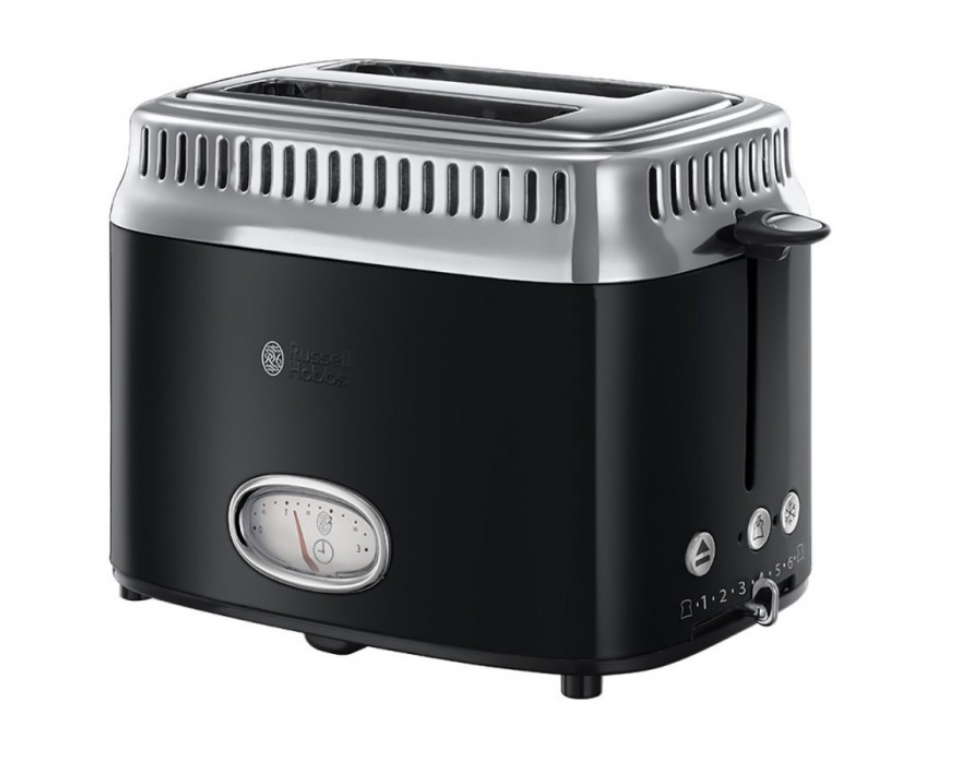 Russell Hobbs Φρυγανιέρα Retro Classic Noir 21681-56(811030)
