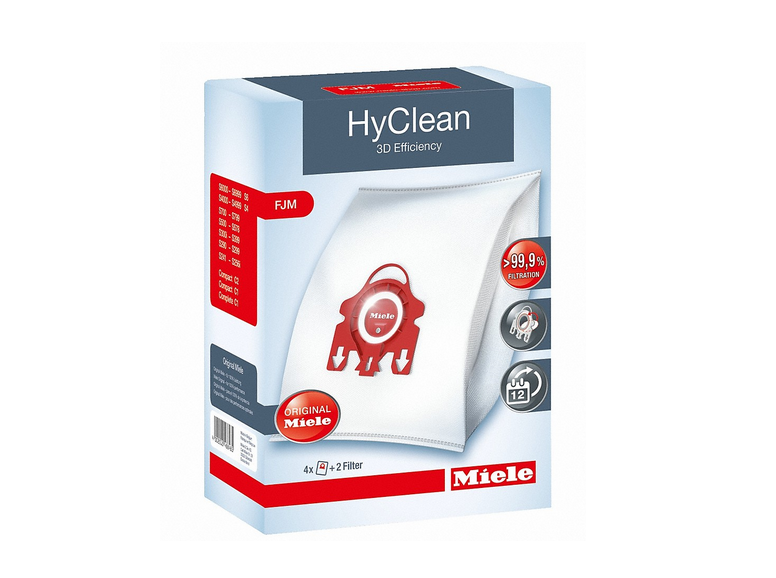 Miele Σακούλες για Ηλεκτρική Σκούπα FJM HyClean 3D Efficiency (4Τμχ)