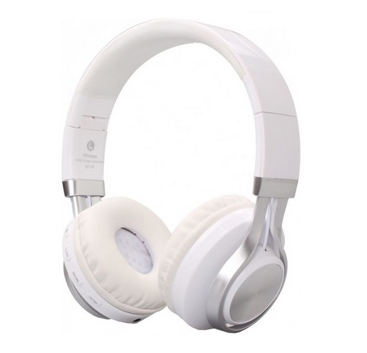 Crystal Audio Ασύρματα Ακουστικά Bluetooth BT-01-WH White/Silver