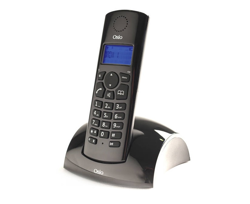 Osio Ασύρματο Τηλέφωνο OSD-8610 (Μαύρο) 11987-0001