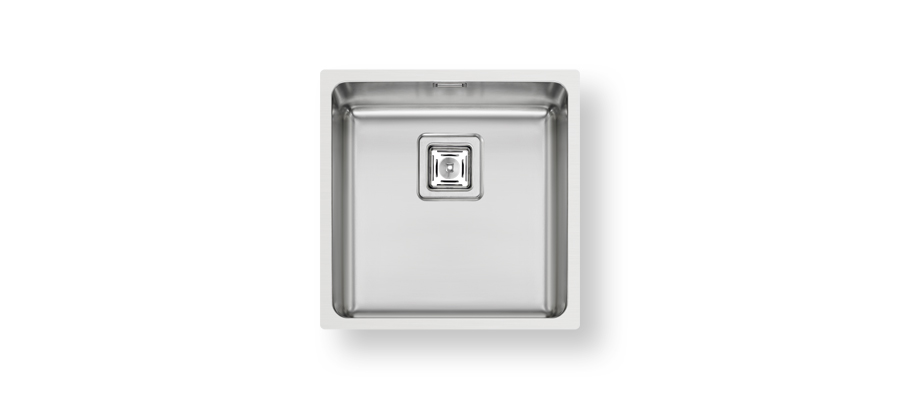 Pyramis Νεροχύτης Ισόπεδος Λείος Lume (40x40) 1B Inox 101023701