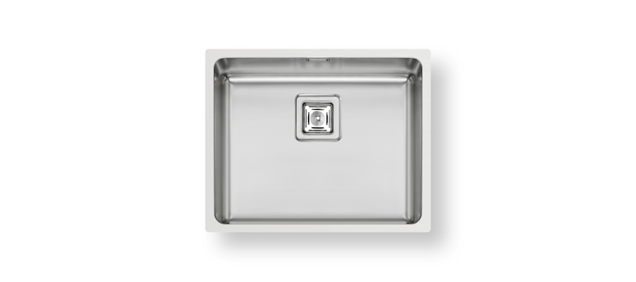 Pyramis Νεροχύτης Ισόπεδος Λείος Lume (50x40) 1B Inox 101023901