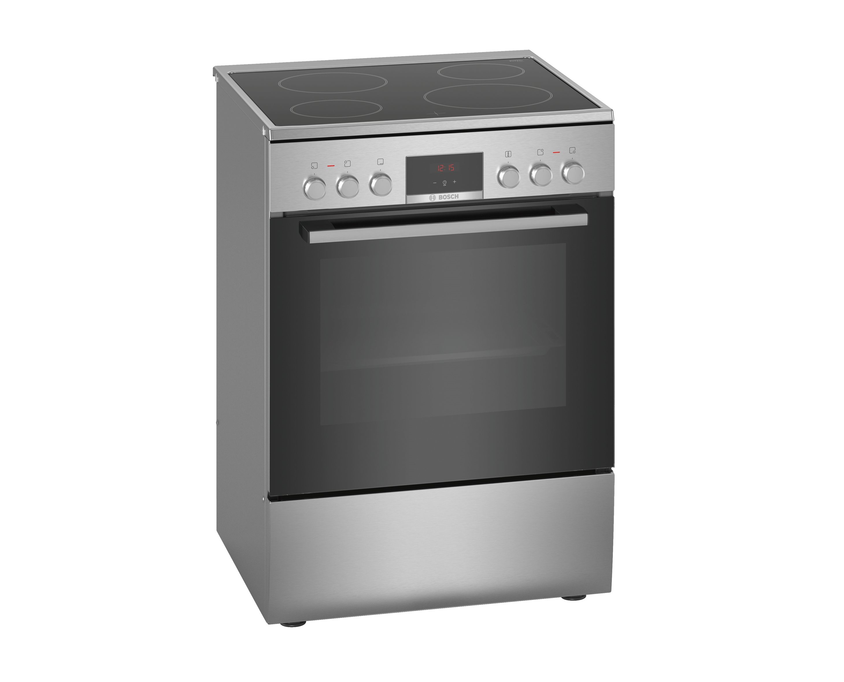 Bosch Κεραμική Κουζίνα HKR390050 Inox