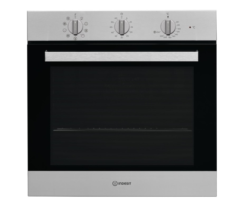 Indesit Φούρνος Ανω Πάγκου Εντοιχιζόμενος IFW 6834 IX (71Lt A)
