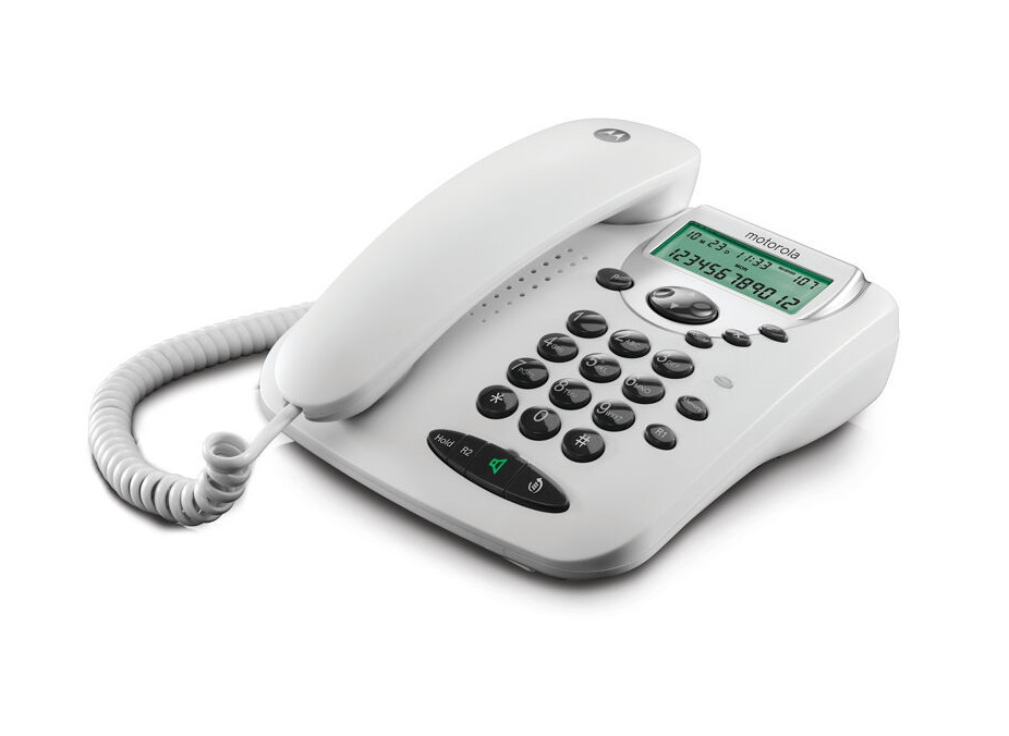 Motorola Τηλέφωνο Ενσύρματο CT2W (14587-9242) White