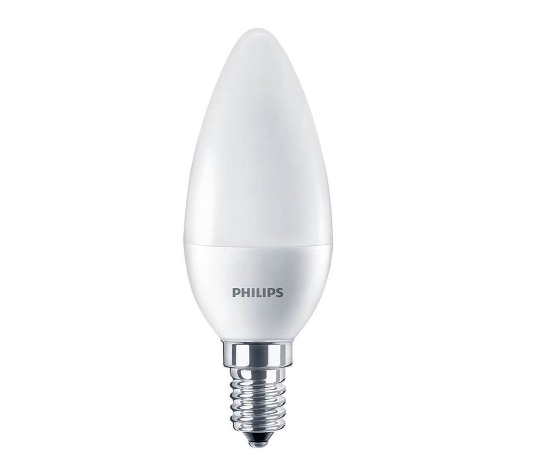 Philips Λάμπα Κερί LED 5,5W 470LM E14 2700K (762386)