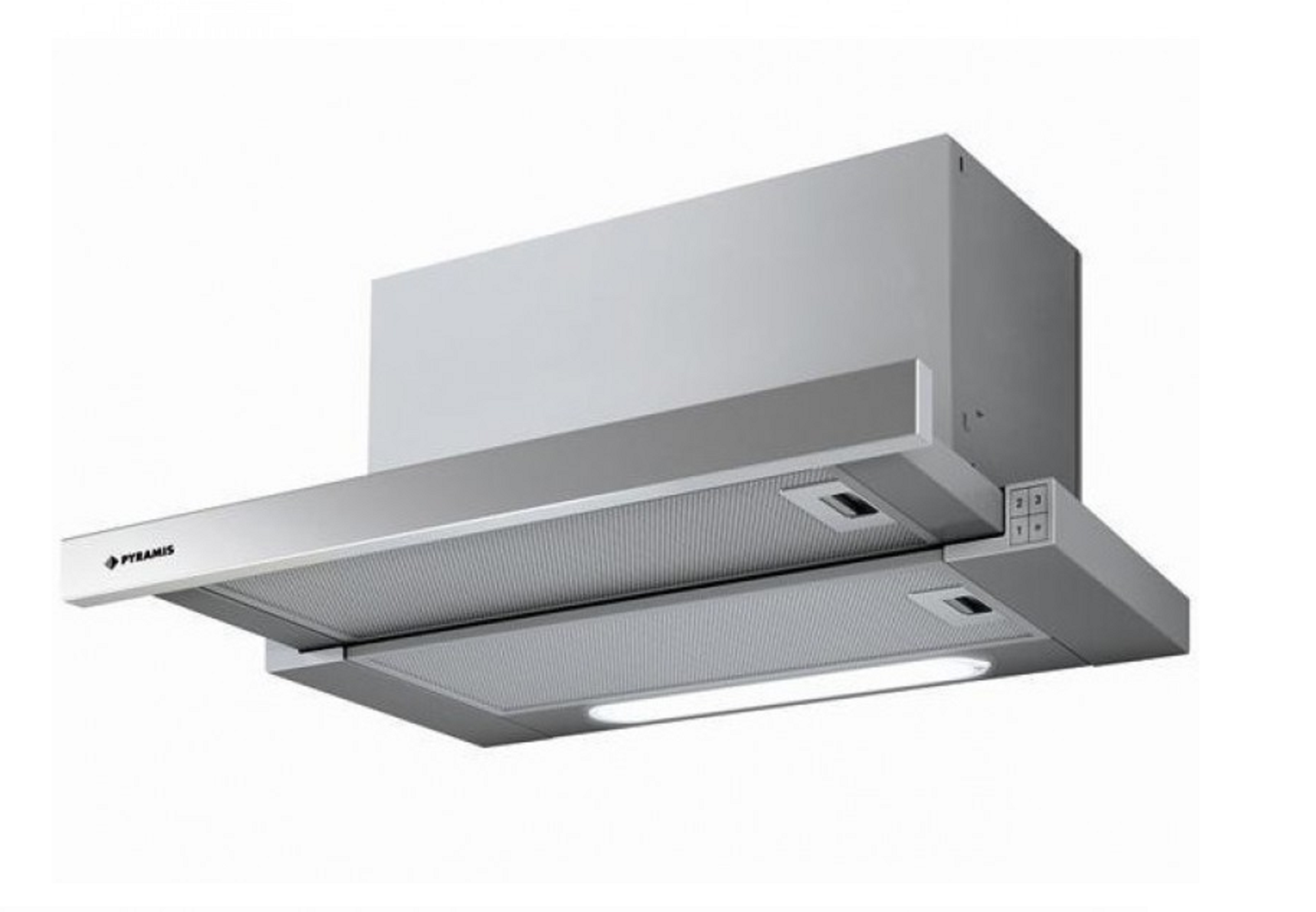 Pyramis Απορροφητήρας Συρόμενος Essential 60cm Inox (065017002)
