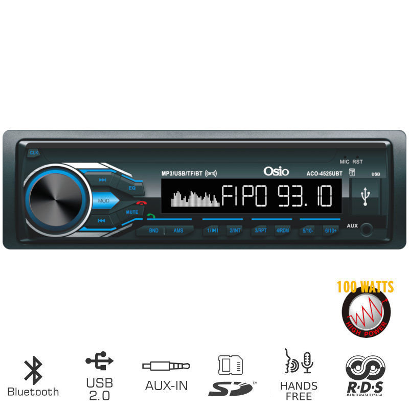 Osio Car Audio ACO-4525UBT
