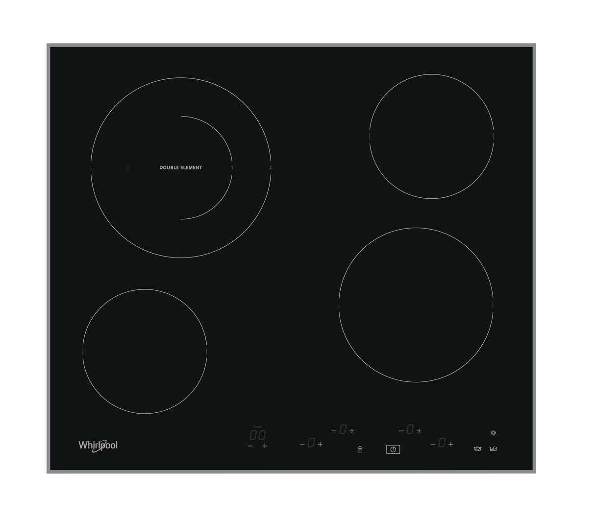 Whirlpool Αυτόνομη Κεραμική Εστία AKT 8601 IX 