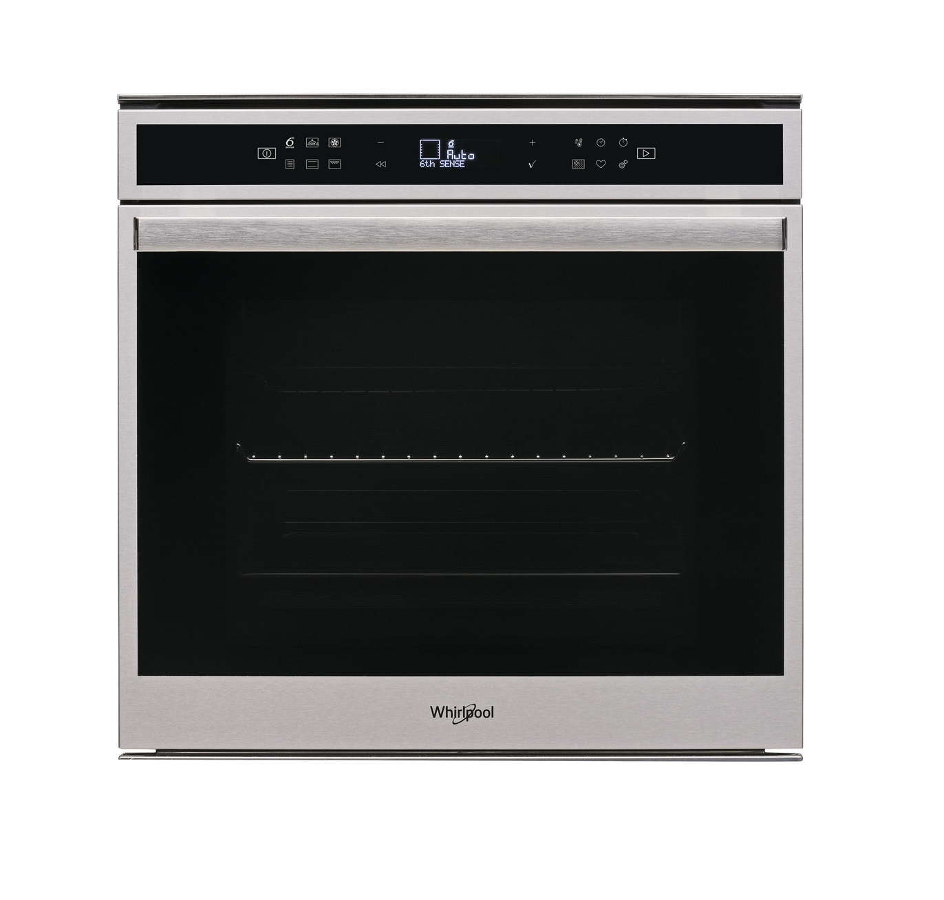 Whirlpool Φούρνος Ανω Πάγκου Εντοιχιζόμενος W6 OM4 4S1 P Inox