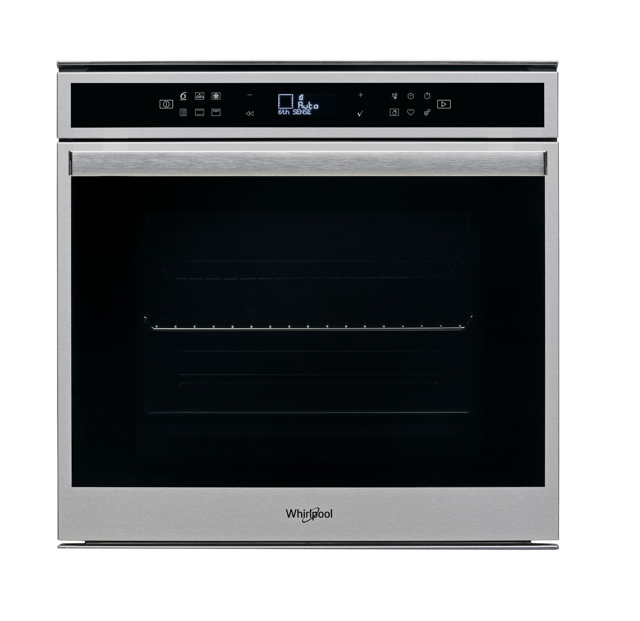 Whirlpool Φούρνος Ανω Πάγκου Εντοιχιζόμενος W6 OM4 4S1 H Inox 