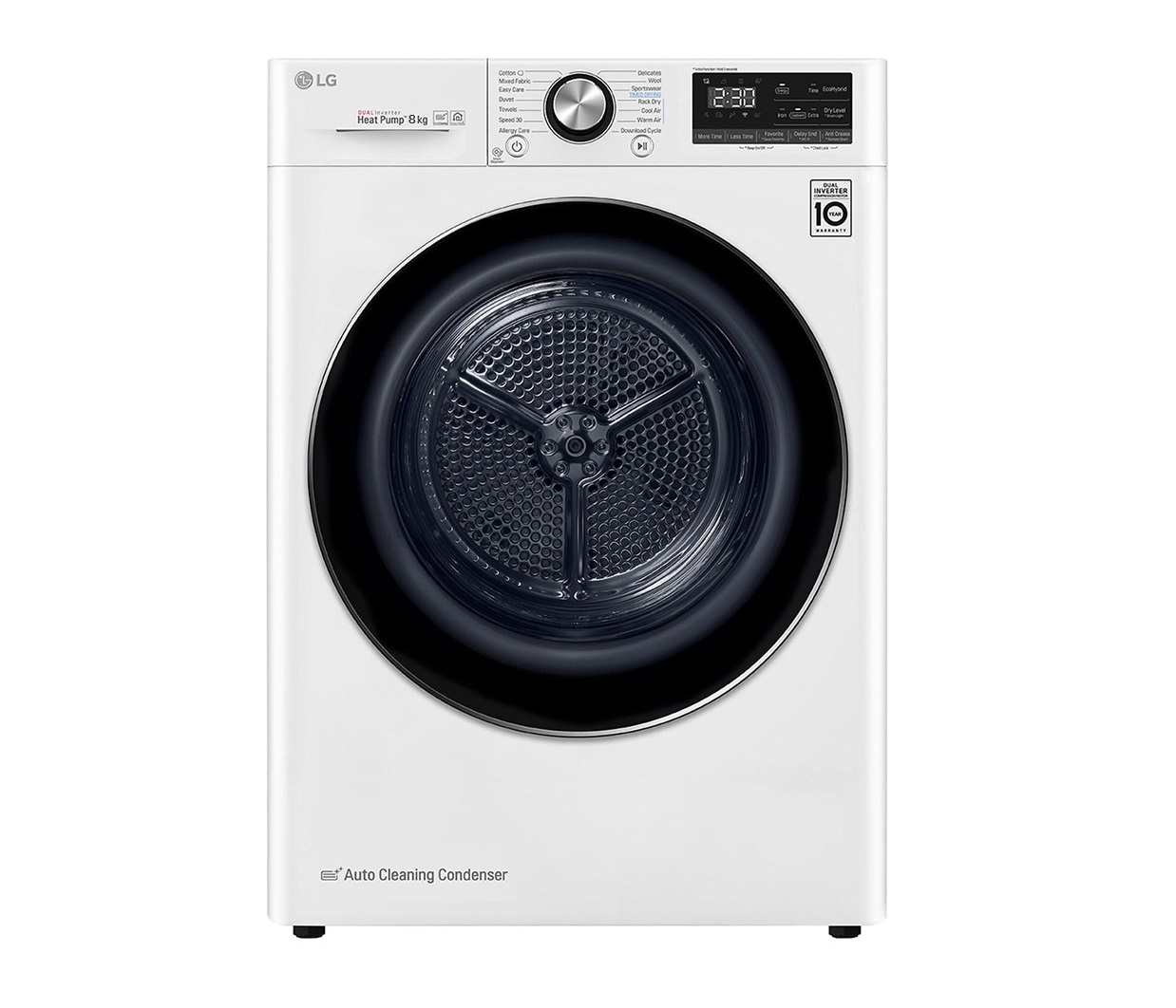 LG Στεγνωτήριο Ρούχων RC80V9AV3W (8kg A+++-10%)