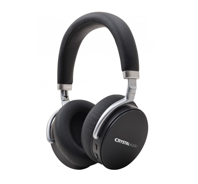 Crystal Audio Ασύρματα Ακουστικά Studio1K Black