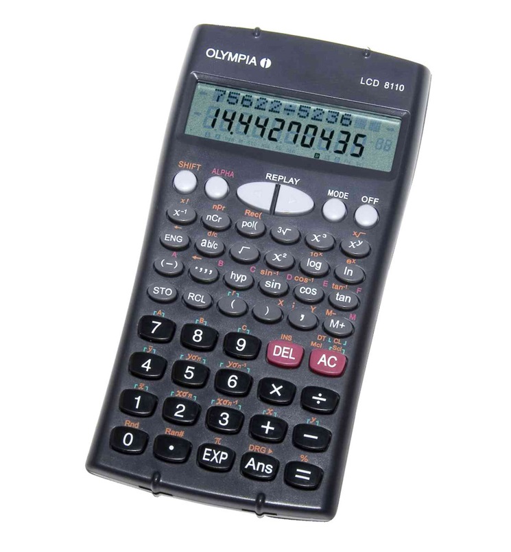 Olympia Αριθμομηχανή Επιστημονική LCD-8110 