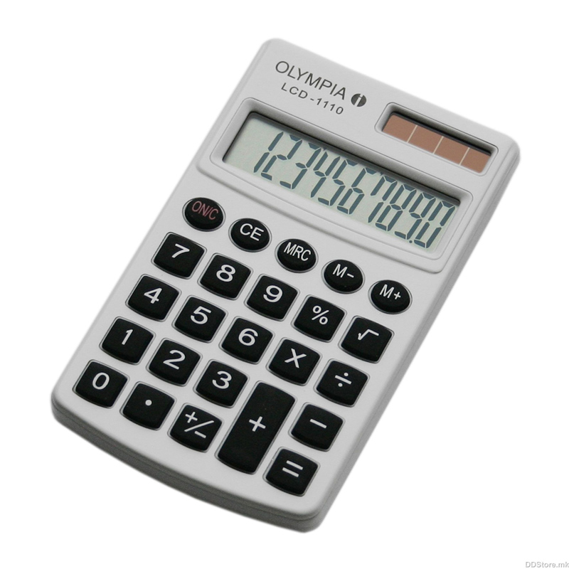 Olympia Αριθμομηχανή Τσέπης LCD-1110S