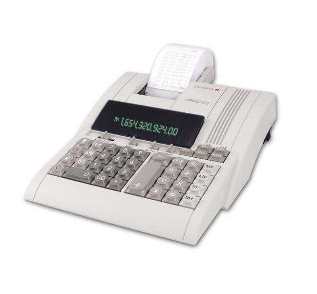 Olympia Αριθμομηχανή με Ταινία CPD-3212 S
