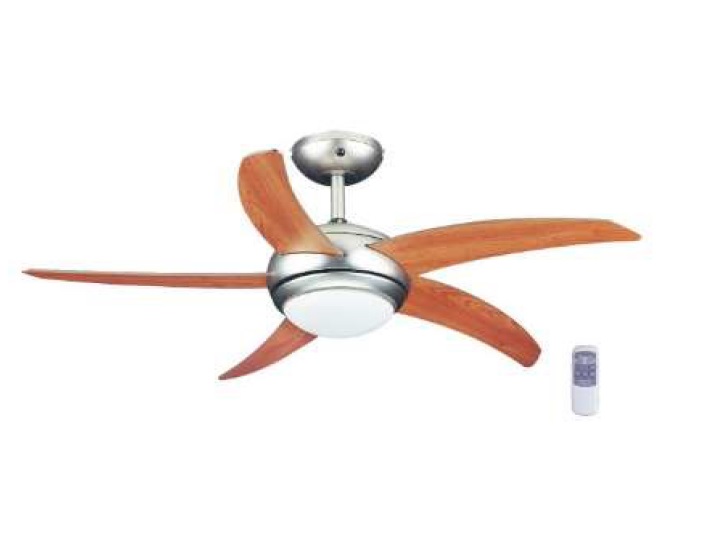 Primo Ανεμιστήρας Οροφής PRCF-80285 (800285) 110cm με Φως και Τηλεχειριστήριο Κερασί