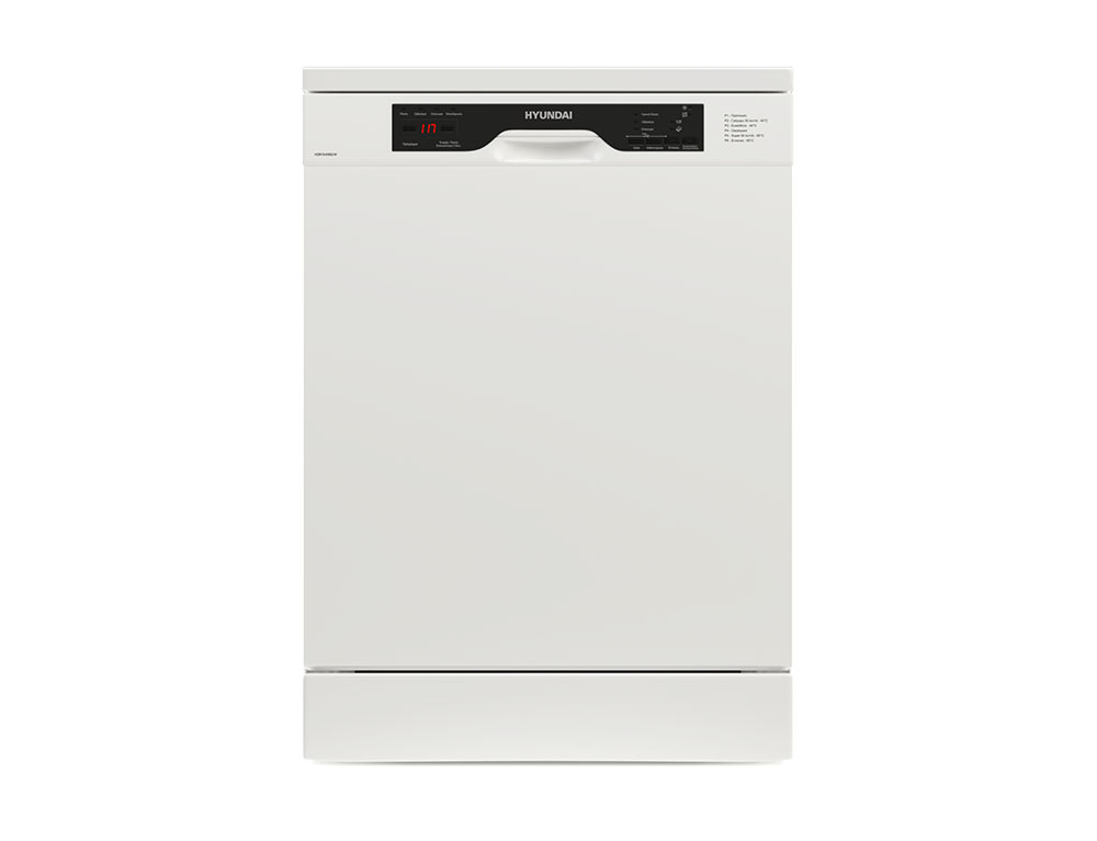 Hyundai Πλυντήριο Πιάτων HDW19-6060/W (60cm)
