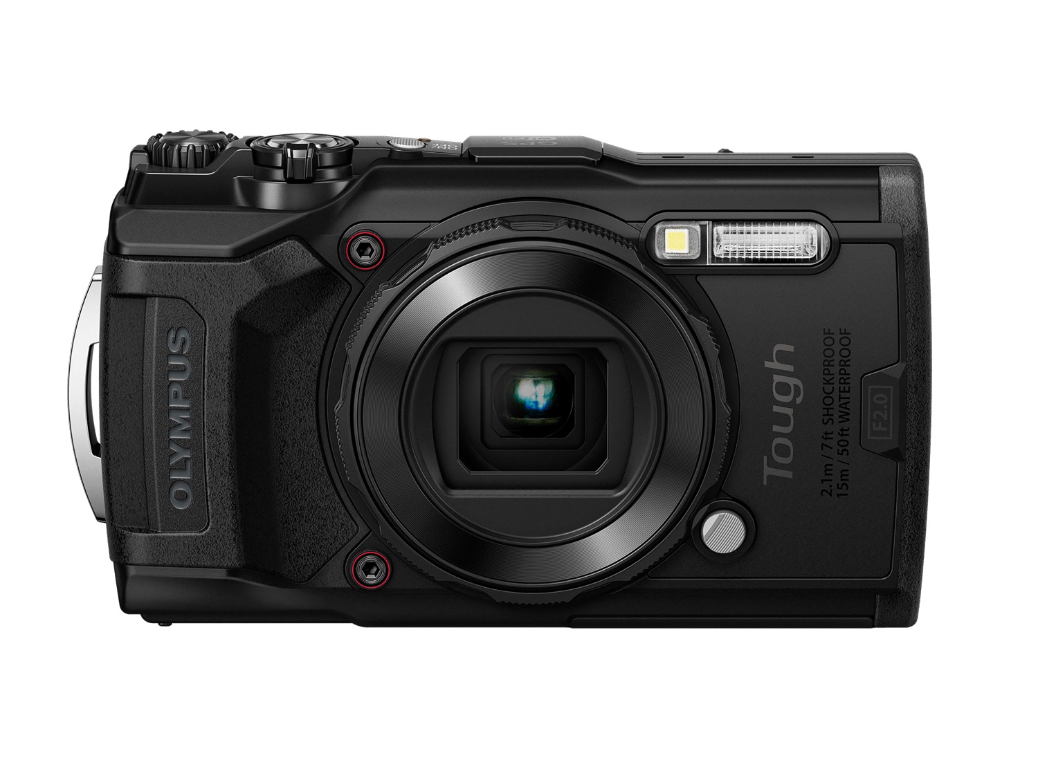 Olympus Digital Camera TG-6 Black Tough Camera (4545350052676)