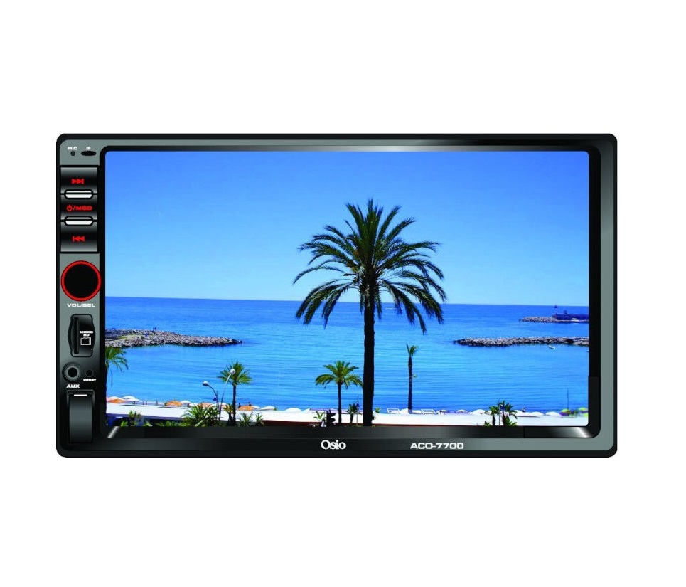 Osio Car Audio ACO-7700 2 DIN με Οθόνη Αφής και Bluetooth