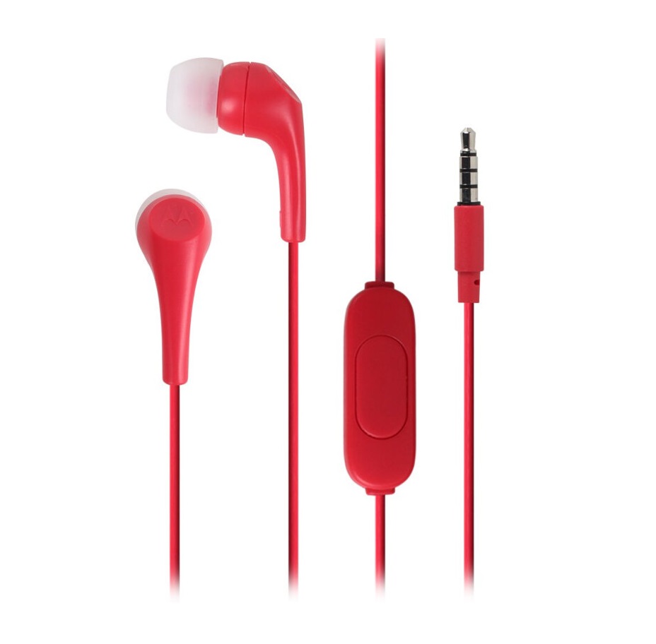 Motorola Ακουστικά Earbuds 2 Κόκκινο