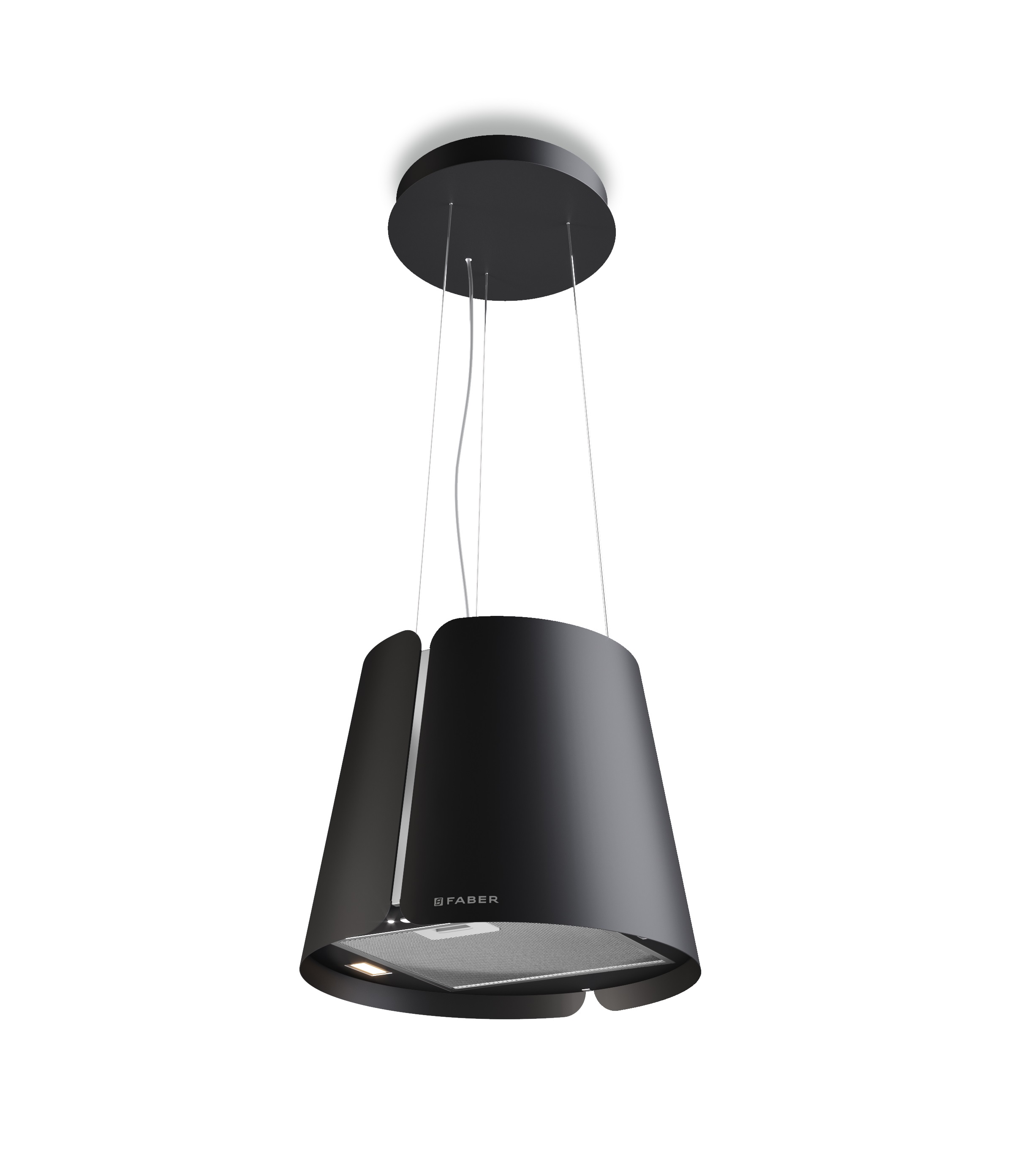 Faber  Απορροφητήρας Νησίδα Beat BK Matt F45 (43cm)