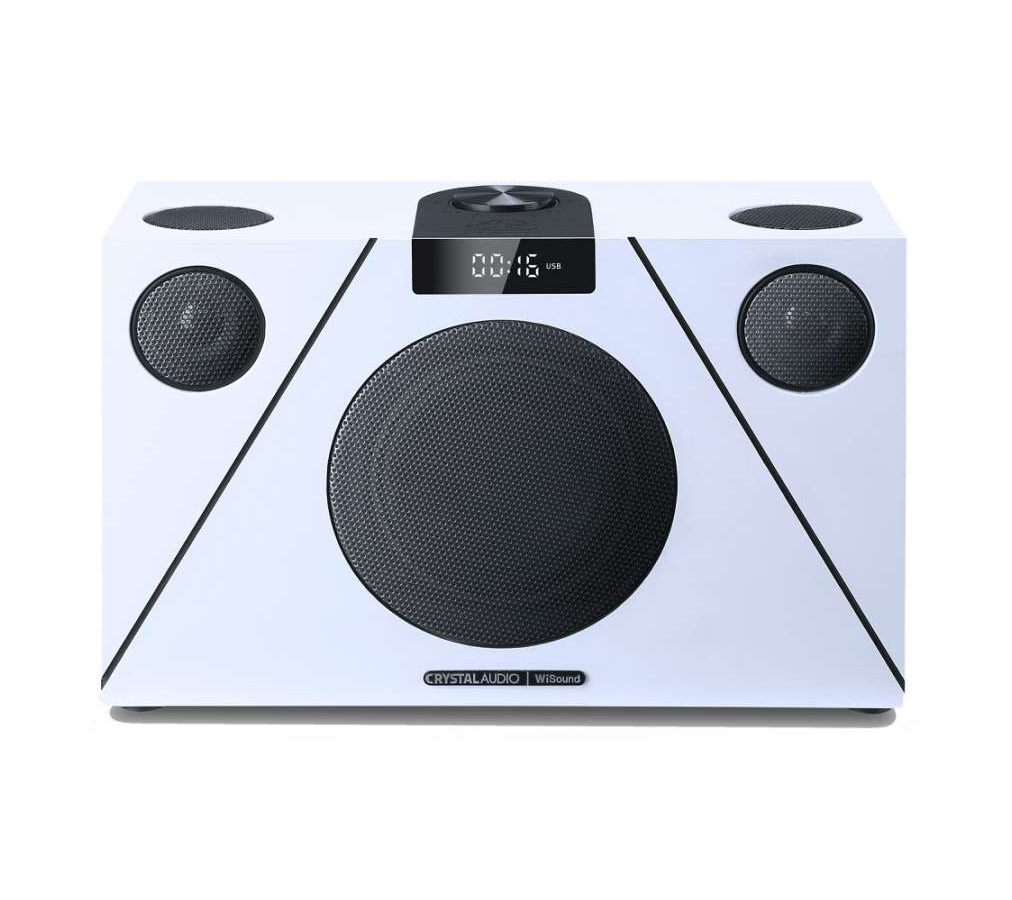 Crystal Audio Ηχείο 3D-74 WiSound White