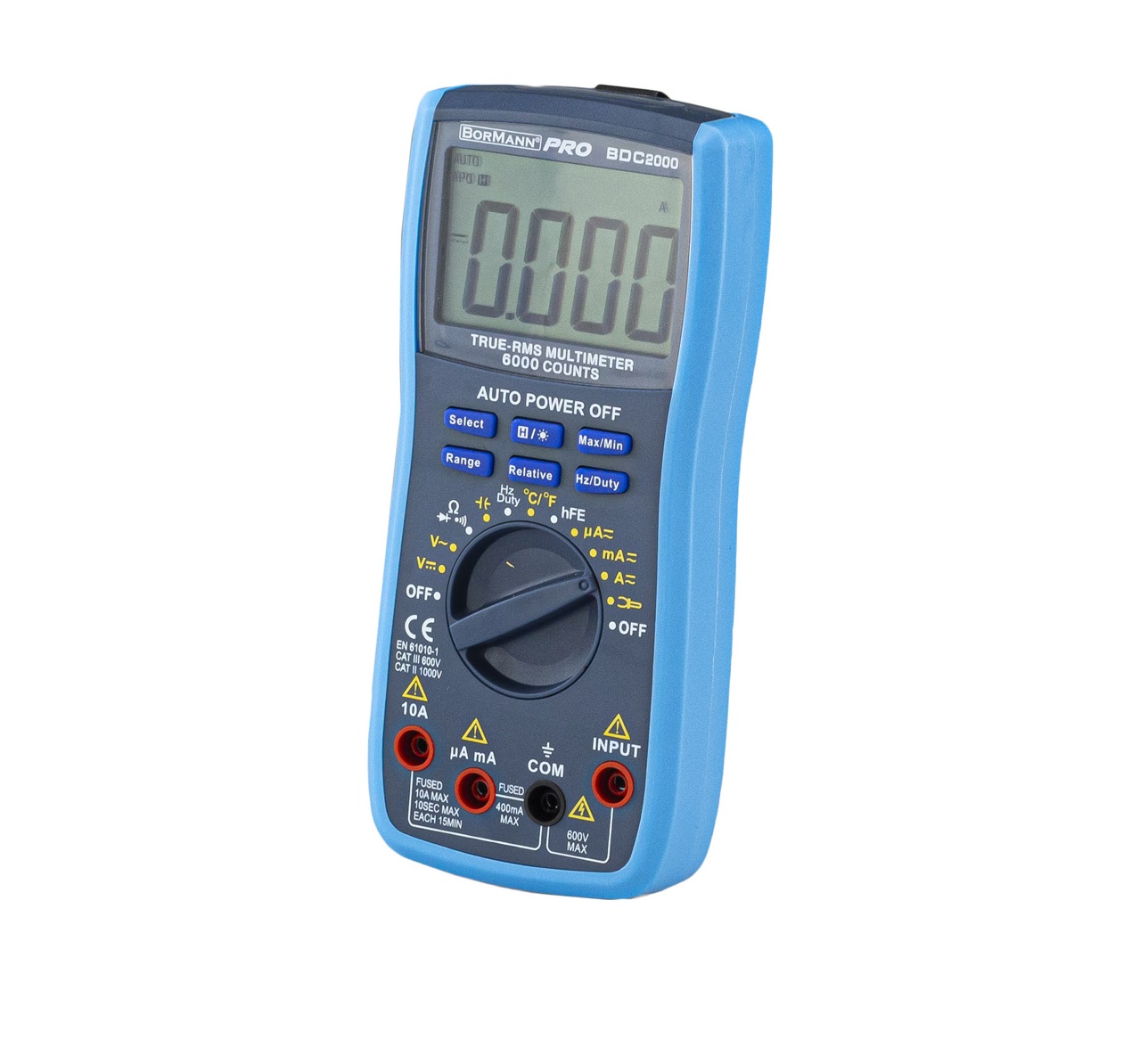 BORMANN Pro Πολύμετρο Ψηφιακό BDC2000 AC/DC 600V Pro