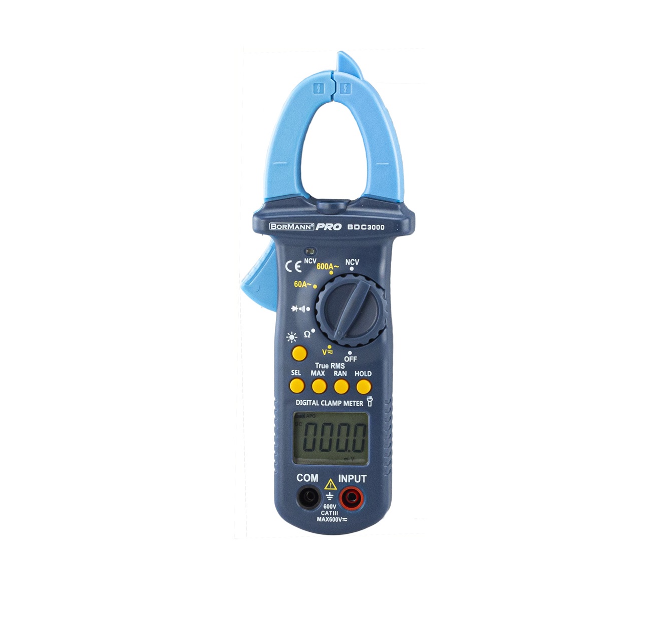 BORMANN Pro Αμπεροτσιμπίδα Ψηφιακή BDC3000 600V Pro