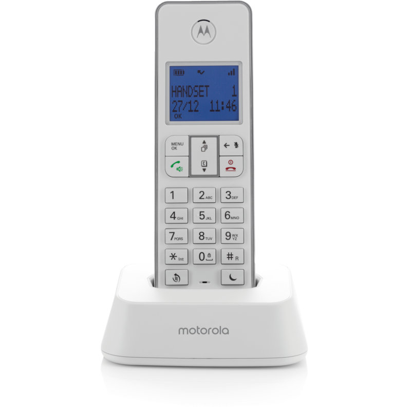 Motorola Ασύρματο Τηλέφωνο IT.5.1X Λευκό 14587-9275