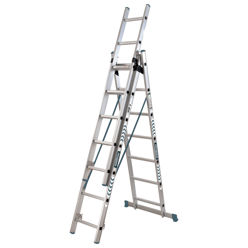 BORMANN Pro Σκάλα Αλουμινίου Τριπλή BHL5080 3x7 Pro