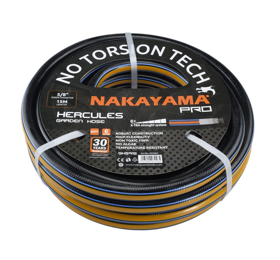Nakayama Λάστιχο Hercules GH5910 Pro 50m 1/2''