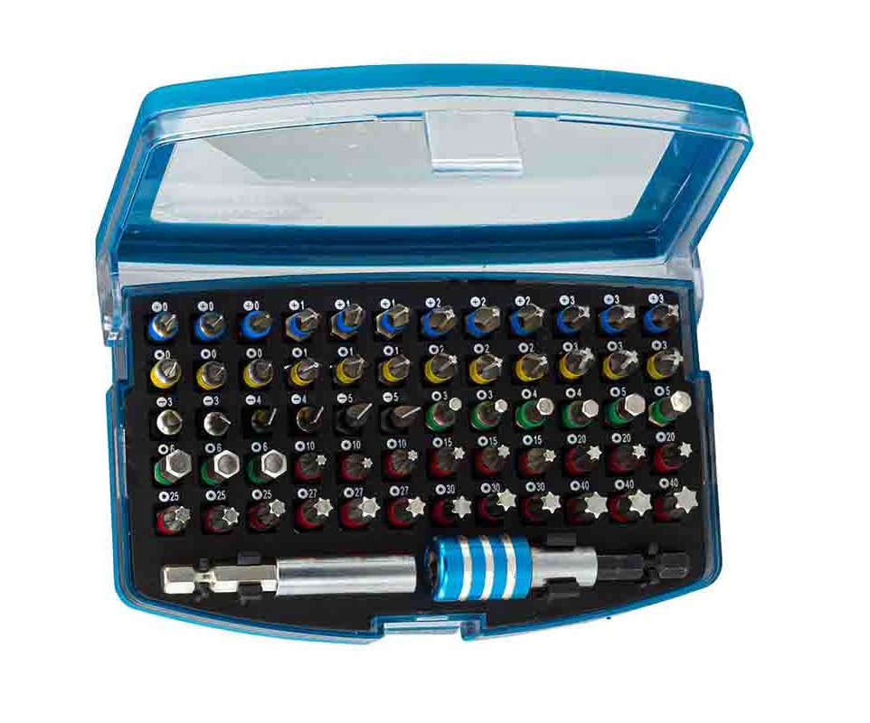 Bormann Σετ Μύτες και Αντάπτορες BHT1310 Pro 62τμχ (028949)