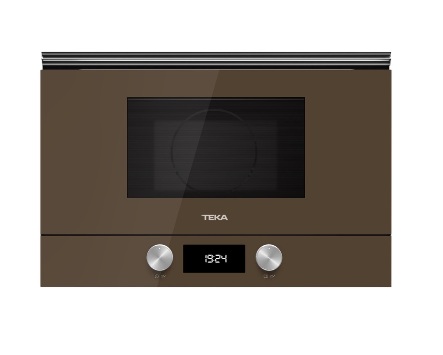 Teka Εντοιχιζόμενος Φούρνος Μικροκυμάτων ML 8220 BIS L (22Lt) London Brick Brown