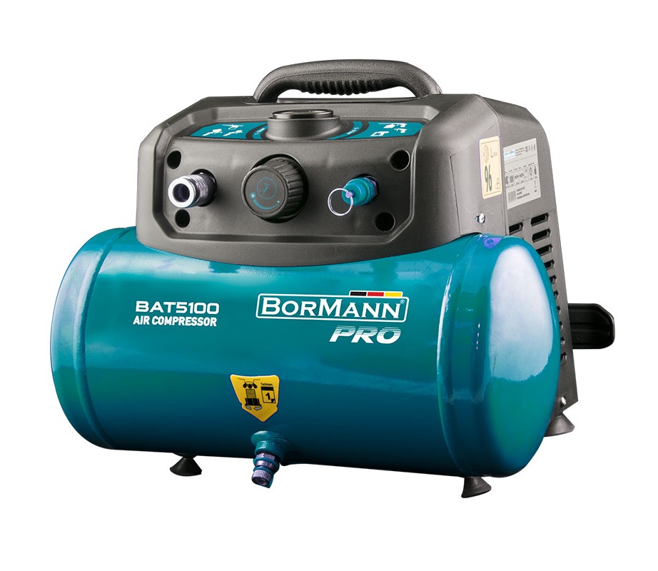 BORMANN Pro Αεροσυμπιεστής Oiless BAT5100 Pro (035541)