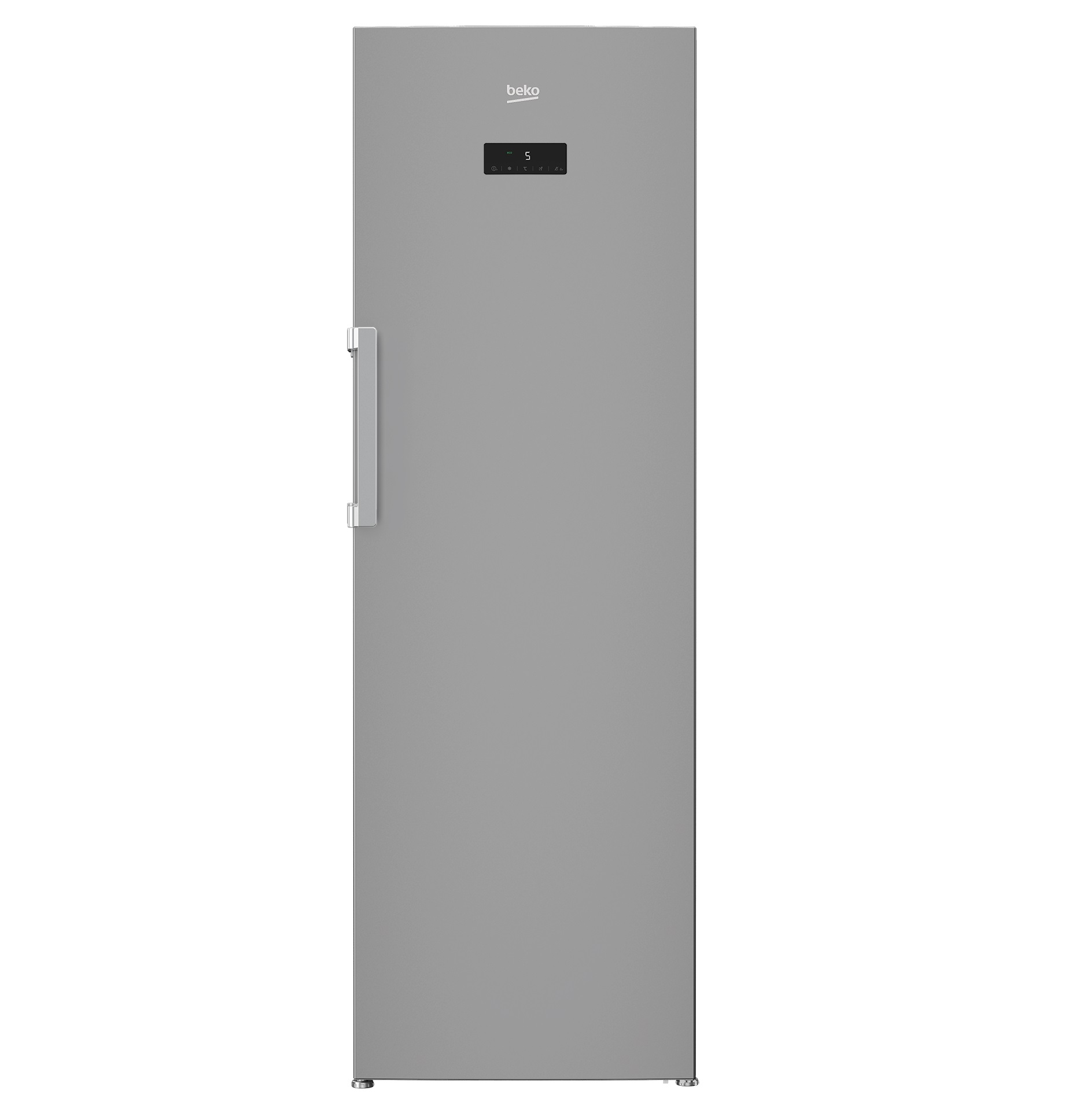 Beko Ψυγείο Μονόπορτο RSNE445E33XN NoFrost 381Lt Pearl Steel