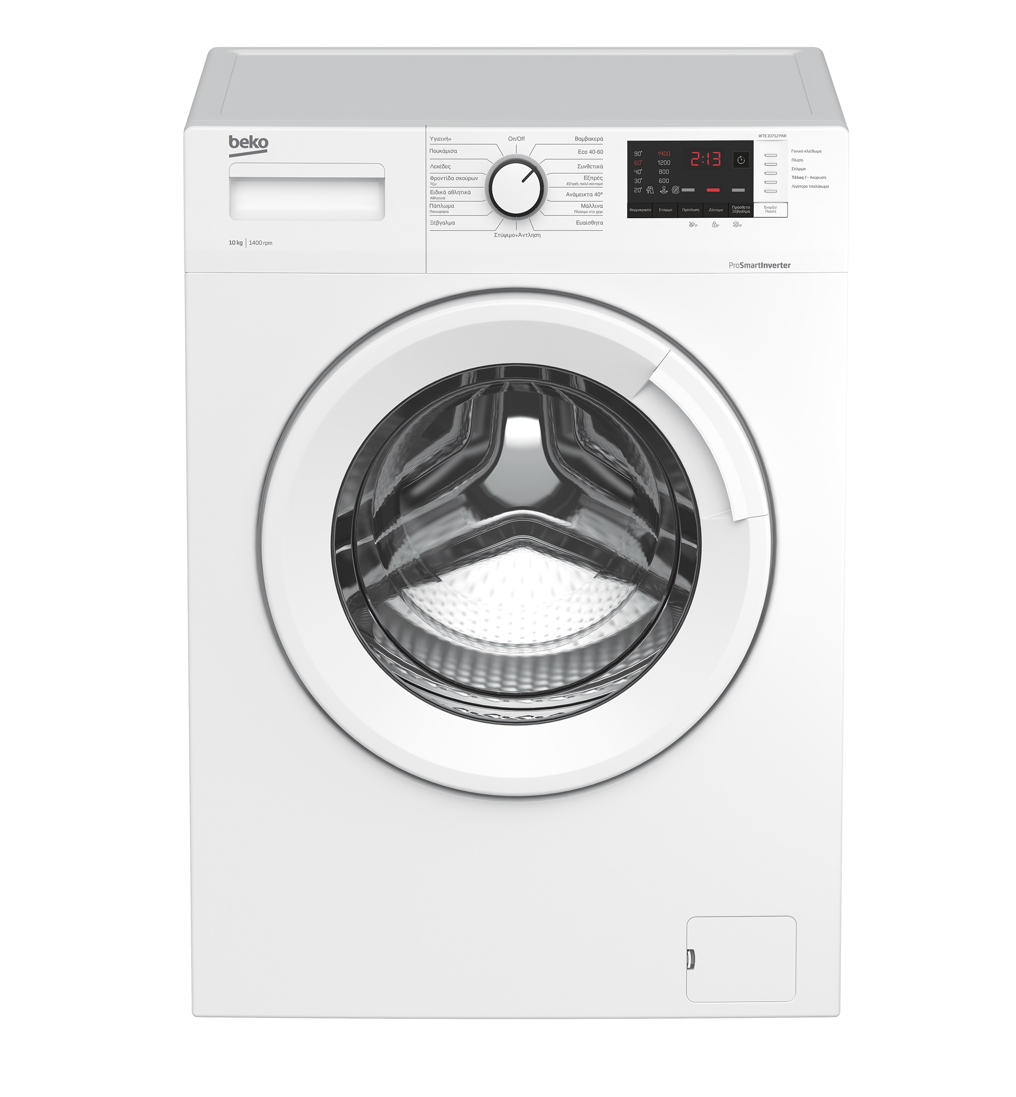 Beko Πλυντήριο Ρούχων WTE 10712 PAR (10kg 1400rpm B)