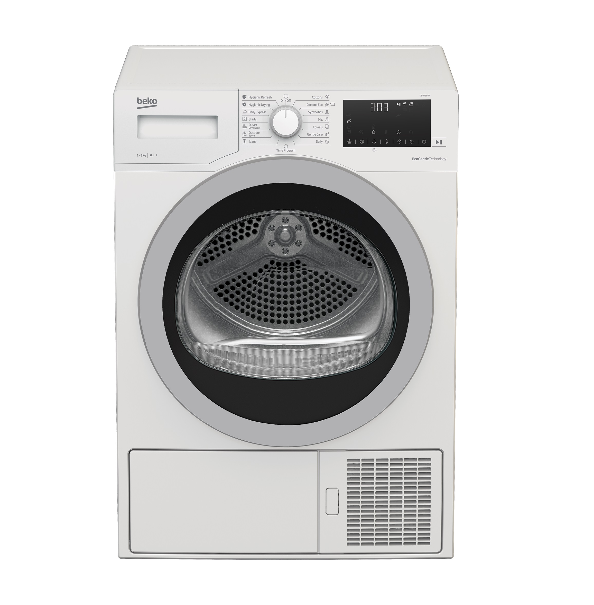 Beko Στεγνωτήριο Ρούχων DS 8439 TX (8kg)