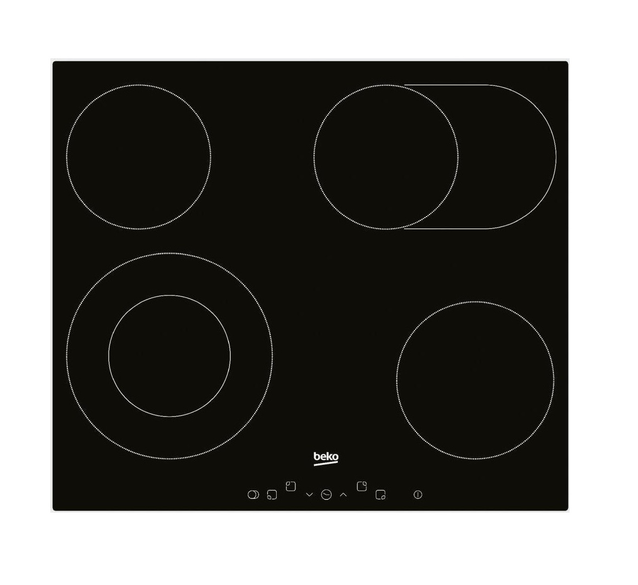 Beko Αυτόνομη Κεραμική Εστία HIC 64403 T (60cm)