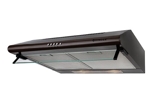 Singer Απορροφητήρας Ελεύθερος LIN602D 21 (23110-00021) 60cm Καφέ
