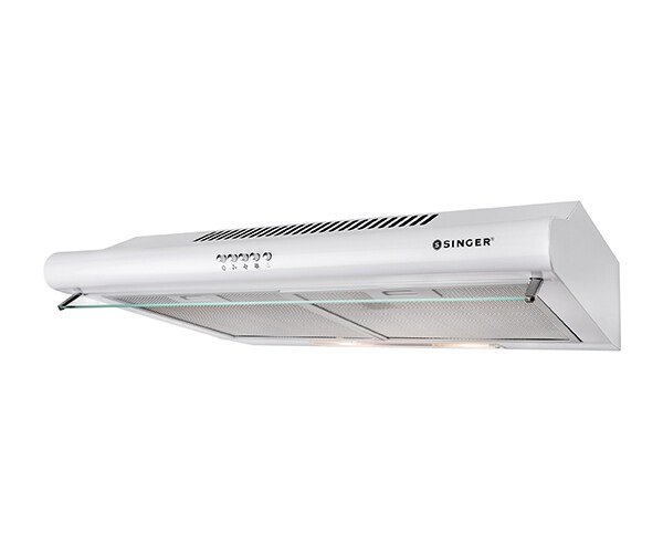 Singer Απορροφητήρας Ελεύθερος LIN 702D 21 (23110-00024) 70cm Λευκός