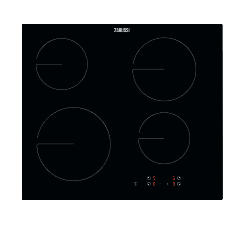 Zanussi Αυτόνομη Κεραμική Εστία ZHRN641K (60cm)